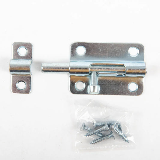 Light Type Door Bolt Steel 3in [Zp] 1PC/Bag with UPC Label (103473)