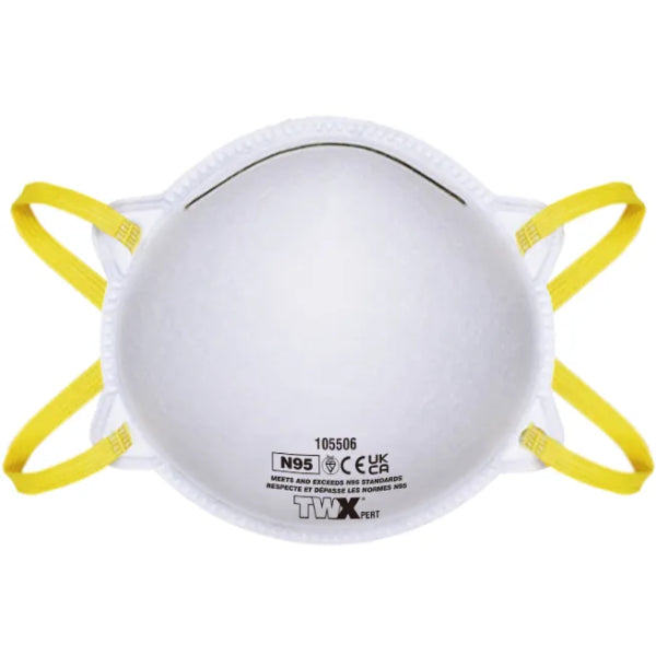 2PK Dust & Mist Mask with Inner Foam Nose Pad (105506)