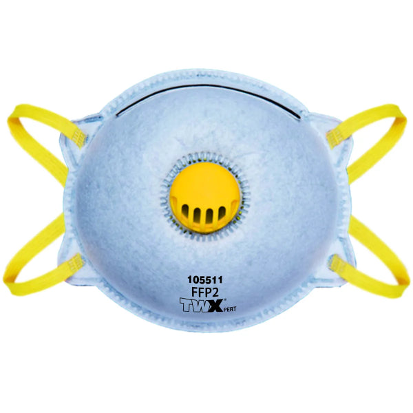 10PK Carbon Dust Mask w/Valve (105511)