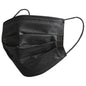 50PC Disposable Face Masks 3-Ply Black (105513)