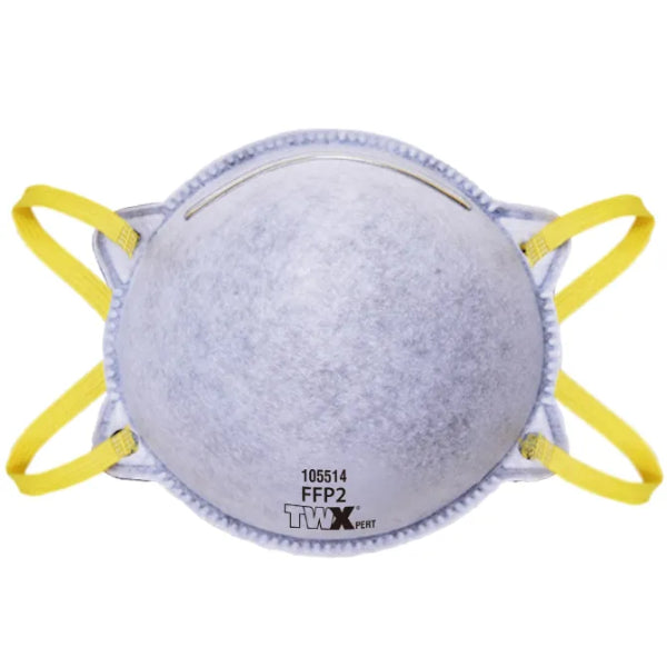 2PK Carbon Dust Mask with Inner Foam Nose Pad (105514)