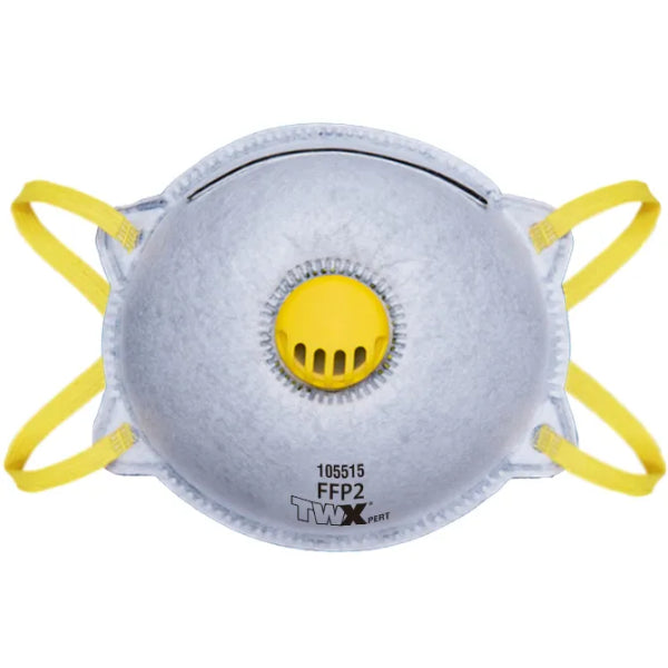 2PK Carbon Dust Masks With Valve (105515)