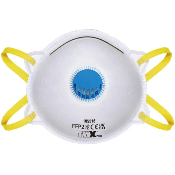 10PK Dust Mask With Valve 3-Ply (105516)