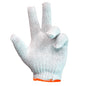 1dz. Knitted Poly/Cotton Gloves White (S) (105519)