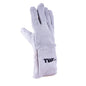 1dz. Cow Split Leather Insulated Welders Gloves Gray Long Cuff Fleece Lining (OSFA) (105537)