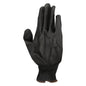1dz. Knitted Polyester Gloves Black With PU Palm (XL) (105554)