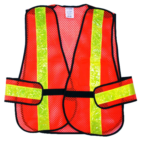 Safety Vest 5-point Tear-Away Hi-Vis Orange (OSFA) (105583)