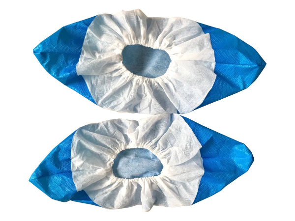 10PK Disposable Shoe & Boot Covers  (5pairs) PE Coating (105620)
