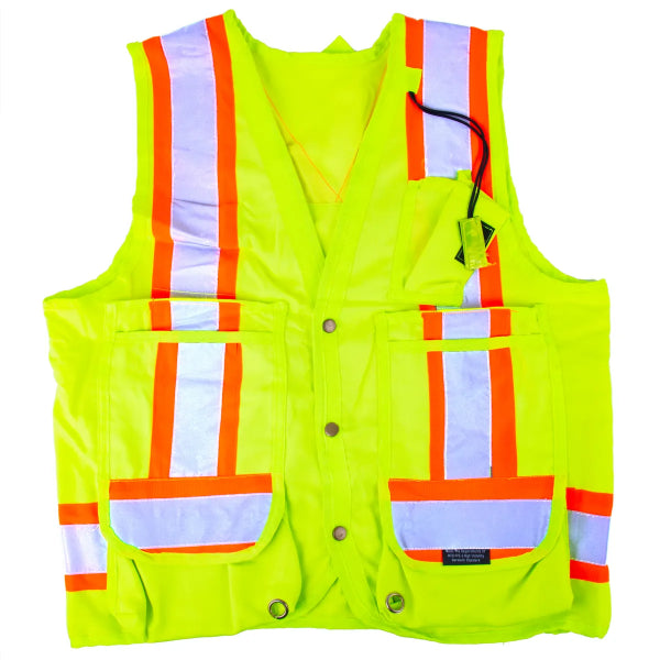 Surveyor Vest Hi-Vis Hi-Vis Yellow (OSFA) (105632)