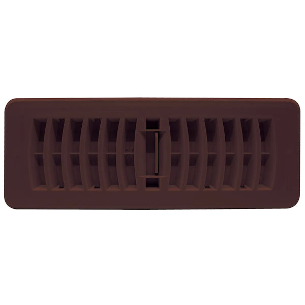 Floor Register Plastic 3 x 10in Brown (110701)