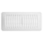 Floor Register Plastic 4 x 10in White (110706)