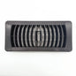 Floor Register Plastic 4 x 10in Black (110714)
