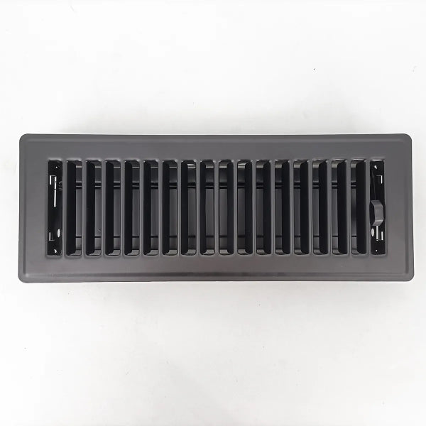 Floor Register Steel 3 x 10in Black (110715)
