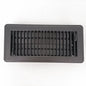 Floor Register Steel 4 x 10in Black (110716)