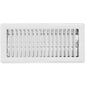 Ceiling Register Steel 4 x 10in White (110731)