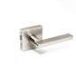 Door Lock Lever Dummy Square Satin Nickel (117534)