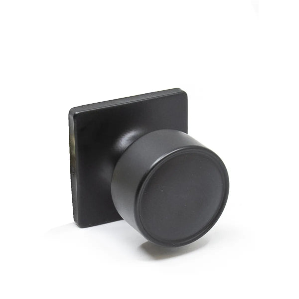 Door Lock Knob Dummy Cove Matte Black (117537)