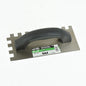 Trowel Notched 9in x 4in (½in x ½in SQ Notch) Black Handle Econo (120003)