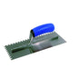 Trowel Notched 11in x 41/2in (1/4in x 1/4in SQ Notch) Blue Handle (120070)