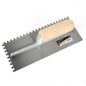 Trowel Notched 11in x 4in (1/4in SQ Notch) Wooden Handle (120152)