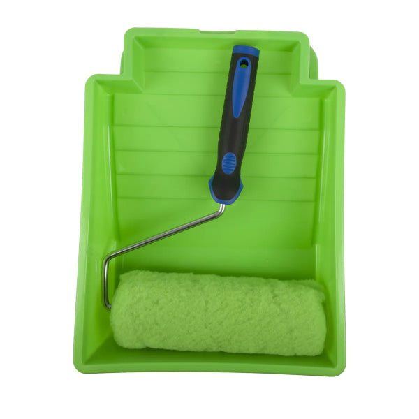 3PC 9½in Paint Roller Tray Kit (122012)