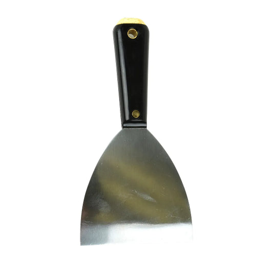 Putty Knife 4in Stiff SS Plastic Handle (122041)