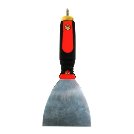 Putty Knife 4in Pro Flex SS Rubber Handle (122054)