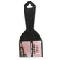 Putty Knife 3in (76mm) V-Notch 1/16in Plastic Black (122071)