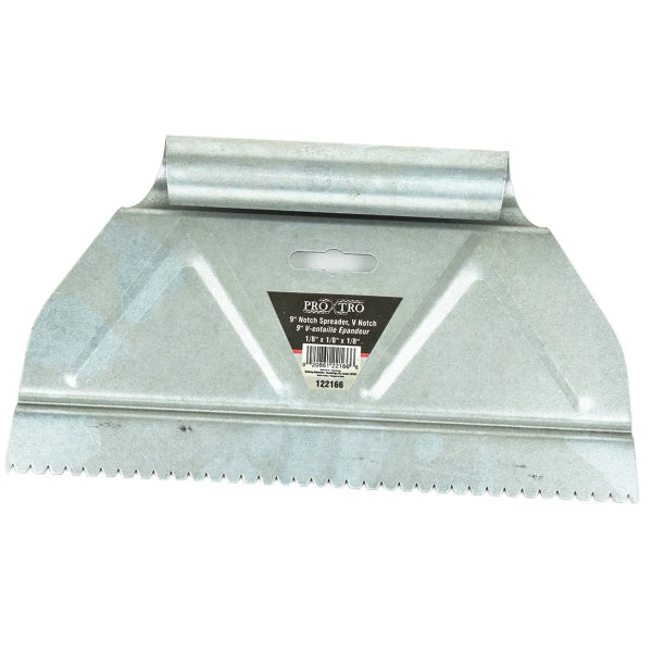 Spreader 9in 1/8inx1/8inx1/8in V Notch (122166)