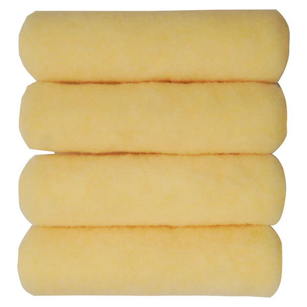 4PK Paint Roller Refill Poly 9½in x 10mm Pile (122198)