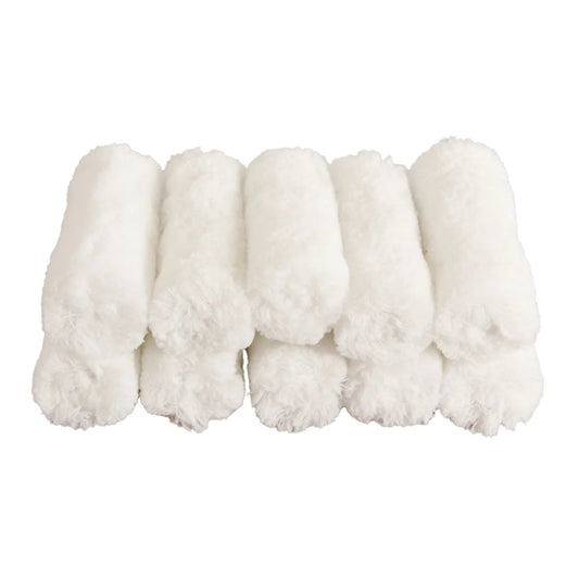 10PK Paint Roller Refill Microfiber 4in x 12mm Pile (122207)