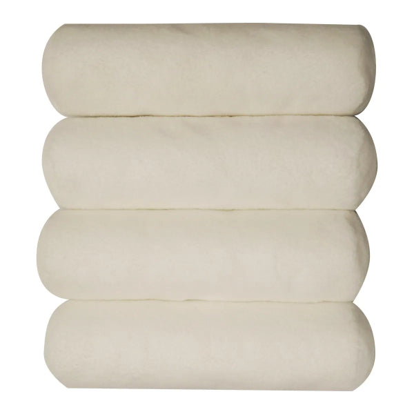 4PK Paint Roller Refill Microfiber 9½in x 12mm Pile (122208)