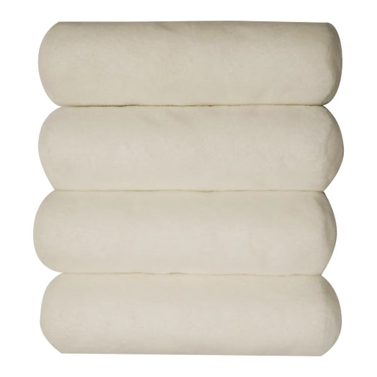 4PK Paint Roller Refill Microfiber 9½in x 12mm Pile (122208)
