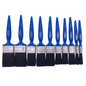 10PC Synthetic Flat Bristle Paint Brushes Set (1/2in (123036)
