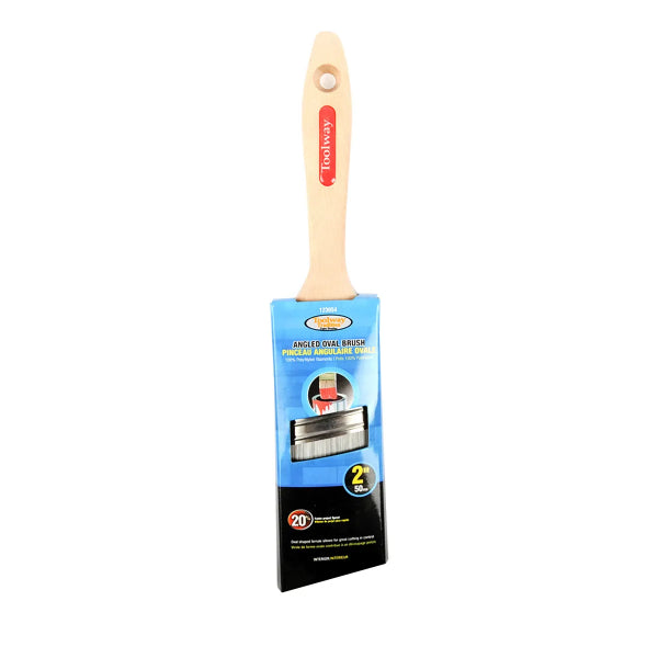 Oval Angle Paint Brush 2in (123054)
