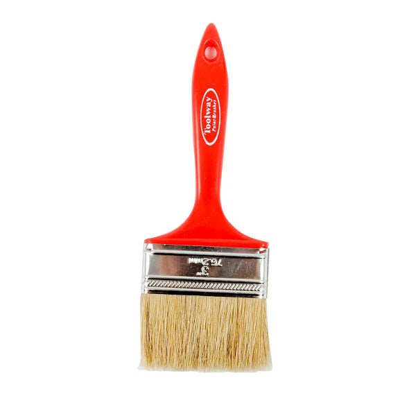 Econo Pure Bristle Flat Paint Brush 3in (123062)