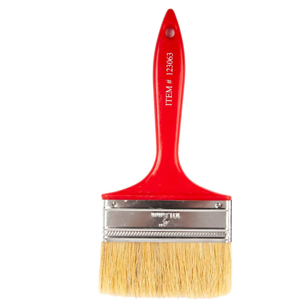 Econo Pure Bristle Flat Paint Brush 4in (123063)