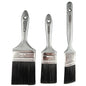 3PC Good Quality Nylon Polyester Paint Brushes Set (1½in; 2in; 3in) (123090)