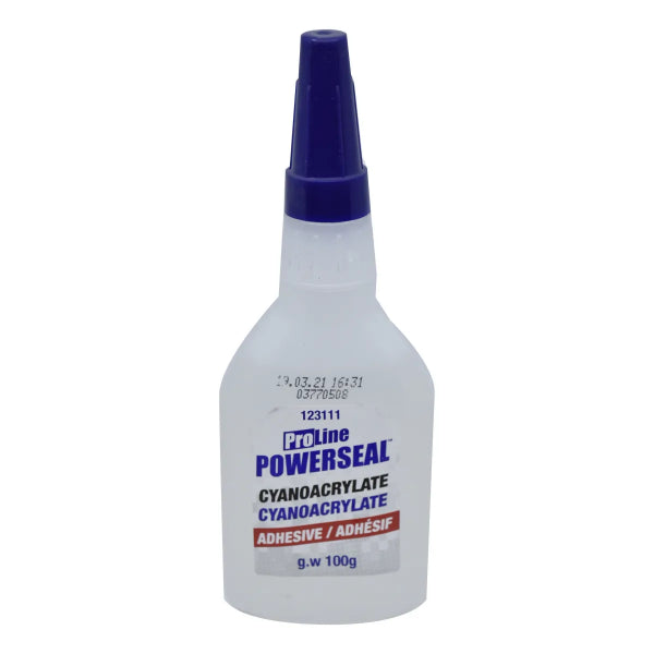 Powerseal Cyanoacrylate Instant Glue 100g (123111)