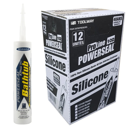 ProLine 203 Kitchen & Bath 100% Silicone Sealant 300ml Almond (123127)