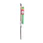 Push Broom 24in Indoor/Outdoor With Braced Handle Hard & Soft Bristle (123216)