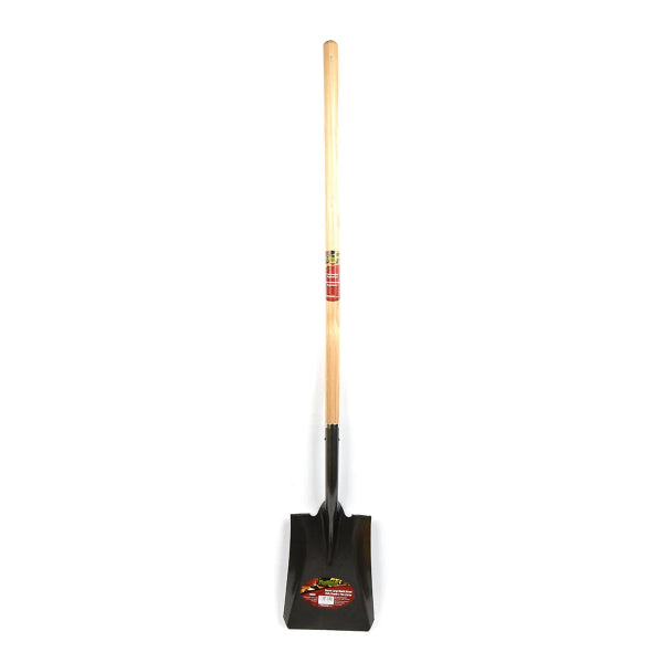 Shovel Square Mouth 58in x 9-1/2in Blade Wood L-Handle (130509)