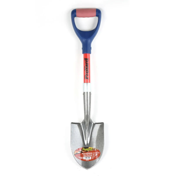 Shovel Round Point 27in x 6in Blade Fiberglass D-Handle (130512)