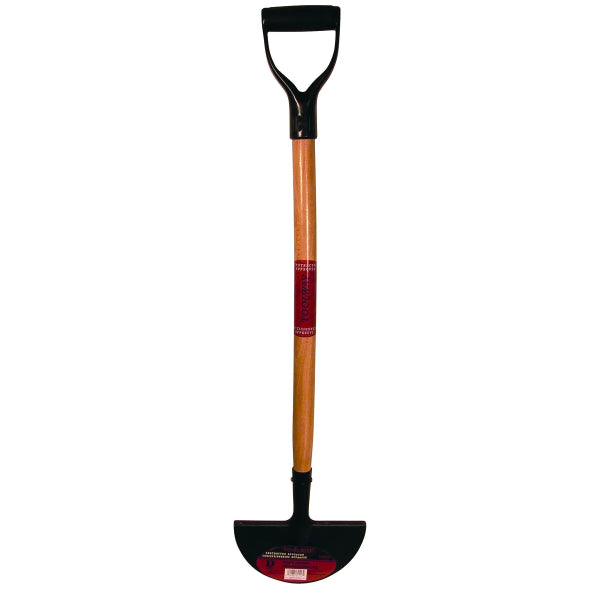 Lawn Edger Half Moon With Foot Step 32-1/2in Wood D-Handle (130518)