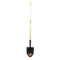 Shovel Round Point 58in x 8-1/4in Blade Wood L-Handle (130555)
