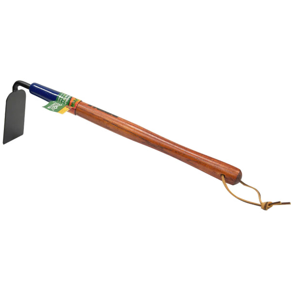 Handheld Hoe 16-3/4in x 2-1/4in Head Wood Handle (130560)