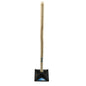 Ground Tamper 8 x 8in Steel Head with Heavy Duty Wood Handle (130611)