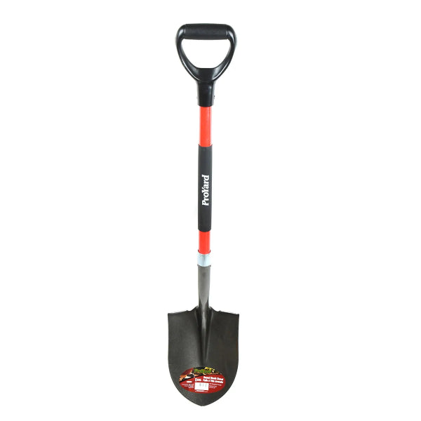 Shovel Round Point 43in x 8-1/2in Blade Fibreglass D-Handle (130634)