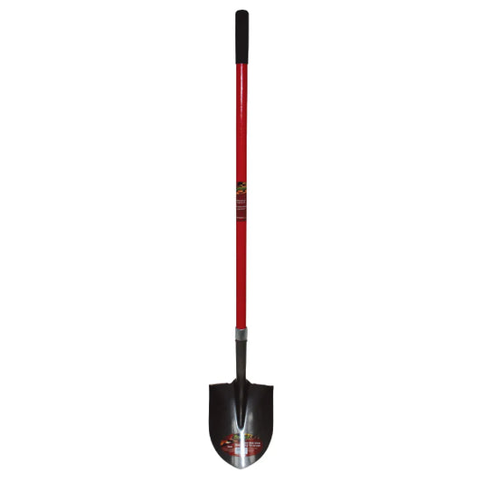 Shovel Round Point 58in x 8-1/2in Blade Fibreglass L-Handle (130635)