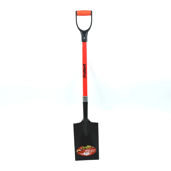 Garden Spade Shovel 40in x 6-4/5in Blade Fibreglass D-Handle (130643)